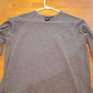 Hugo Boss grey baseball tee size small